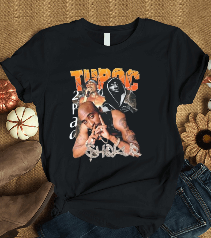 Tupac Shakur 2Pac Rap Legend Makaveli T-Shirt