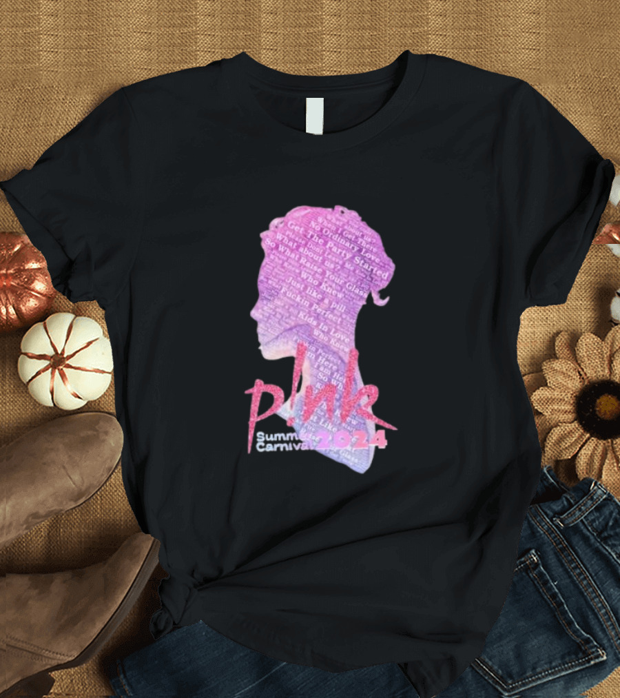 Pink Summer Carnival 2024 Tour Unique Personalised T-Shirt