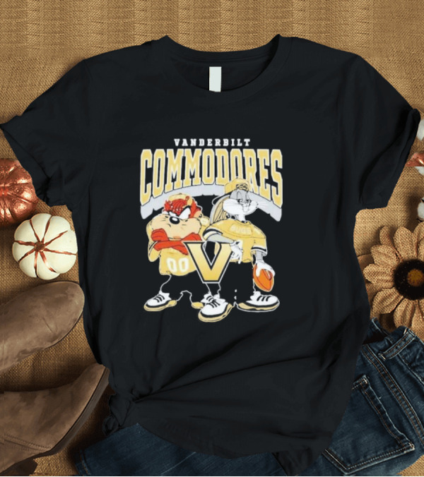 T-Shirt: Vanderbilt Commodores Football 2024 Bugs Bunny Taz Looney Tunes T-Shirt Vanderbilt Commodores Football 2024 Bugs Bunny Taz Looney Tunes T-Shirt