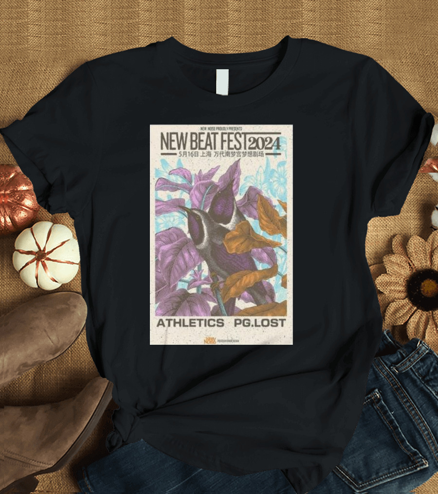 New Beat Fest 2024 New Noise Proudly Presents Athletics PG.Lost May 16th Shanghai T-Shirt