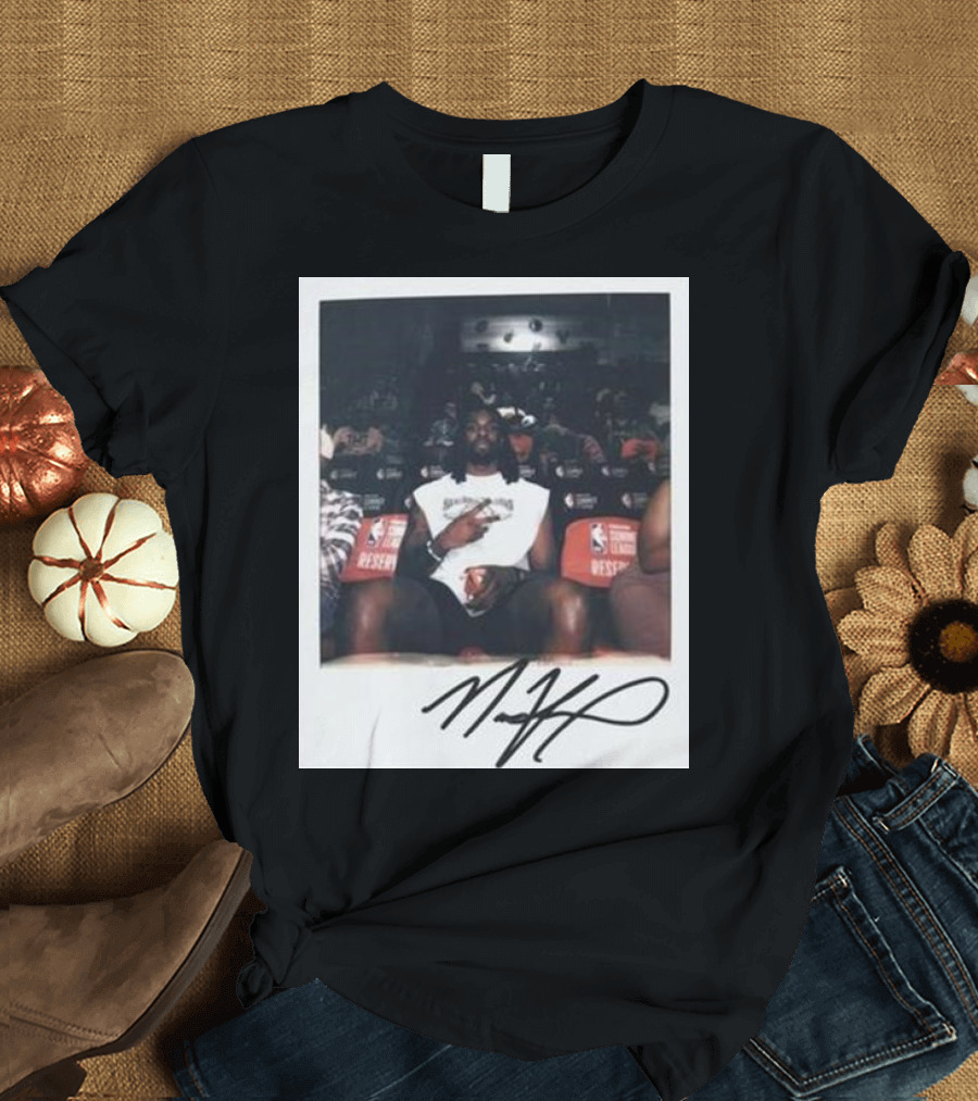 Naz Reid NBA Signature Basketball Moment T-Shirt