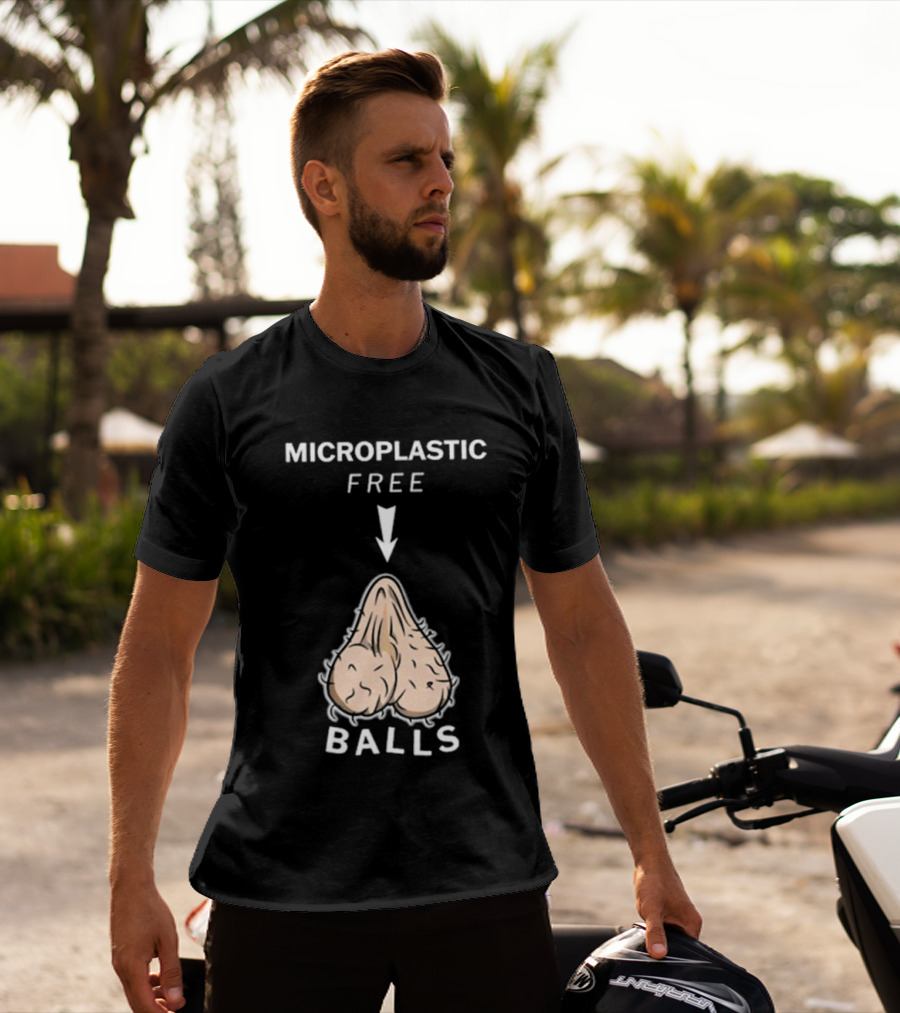Luke Rudkowski Microplastic Free Balls T-Shirt