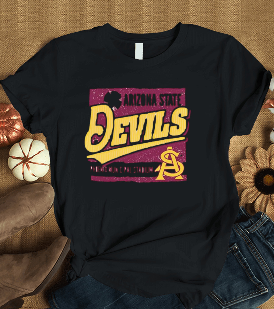 Arizona State Sun Devils Phoenix Municipal Stadium AS T-Shirt