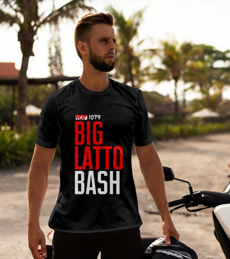Hot 1079 Big Latto Bash Event Promotion T-Shirt