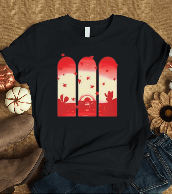 T-Shirt: Louis Tomlinson The Away From Home Festival Mexico 2024 with Arches and Cacti T-Shirt Louis Tomlinson The Away From Home Festival Mexico 2024 with Arches and Cacti T-Shirt