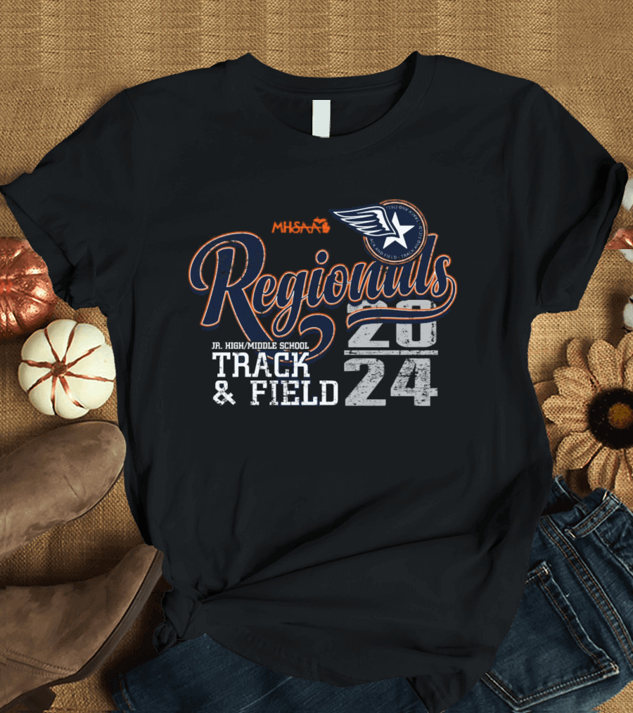 MHSAA Regionals Jr. High/Middle School Track and Field T-Shirt