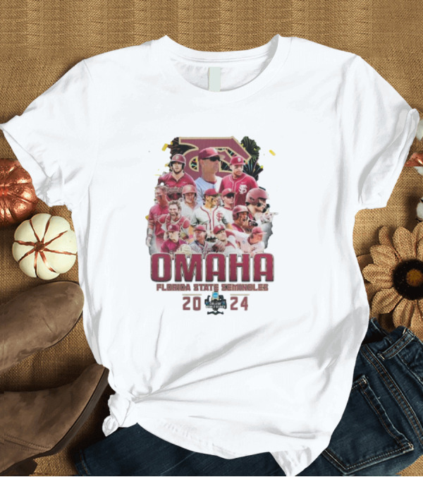 T-Shirt: Omaha Florida State Seminoles 2024 College World Series Baseball Team Players T-Shirt Omaha Florida State Seminoles 2024 College World Series Baseball Team Players T-Shirt