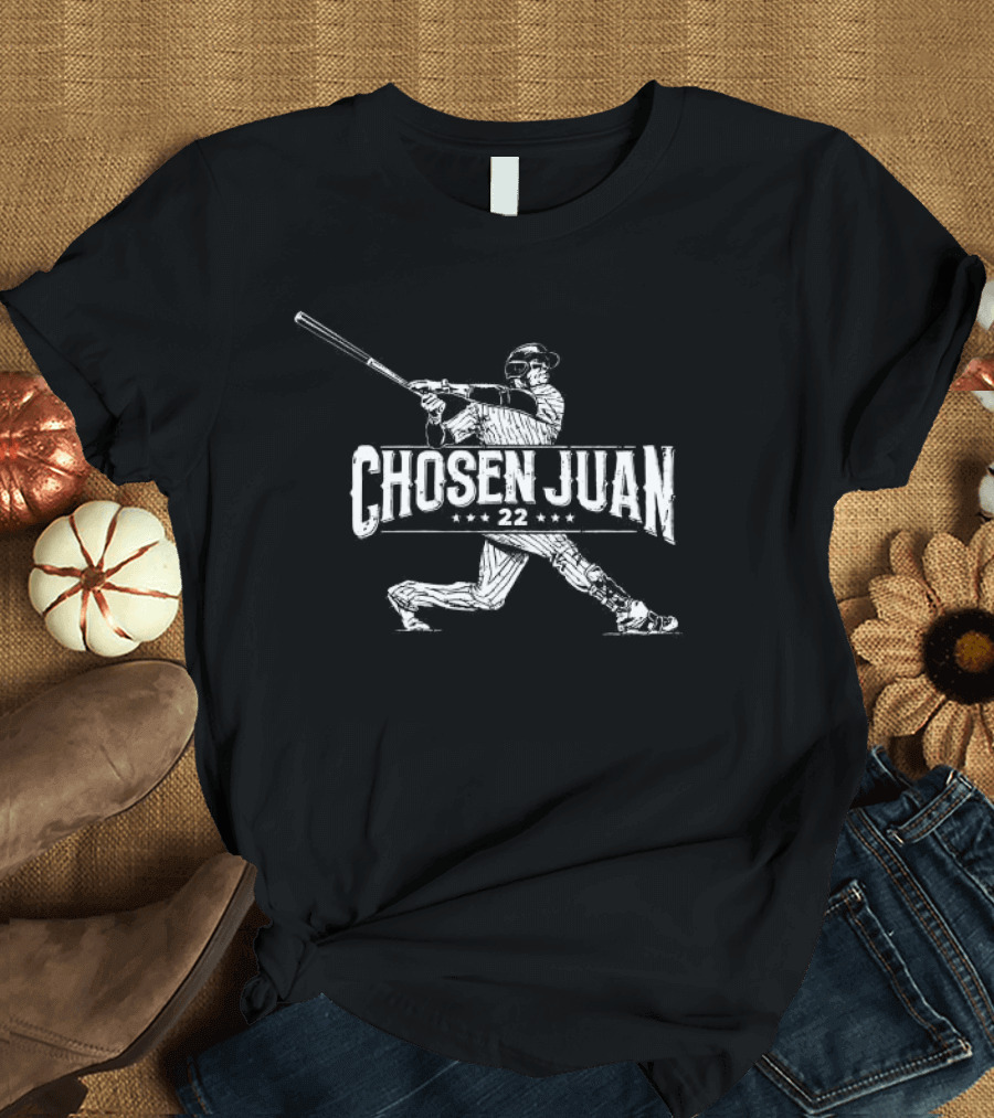 Chosen Juan 22 Baseball Yankees New York T-Shirt