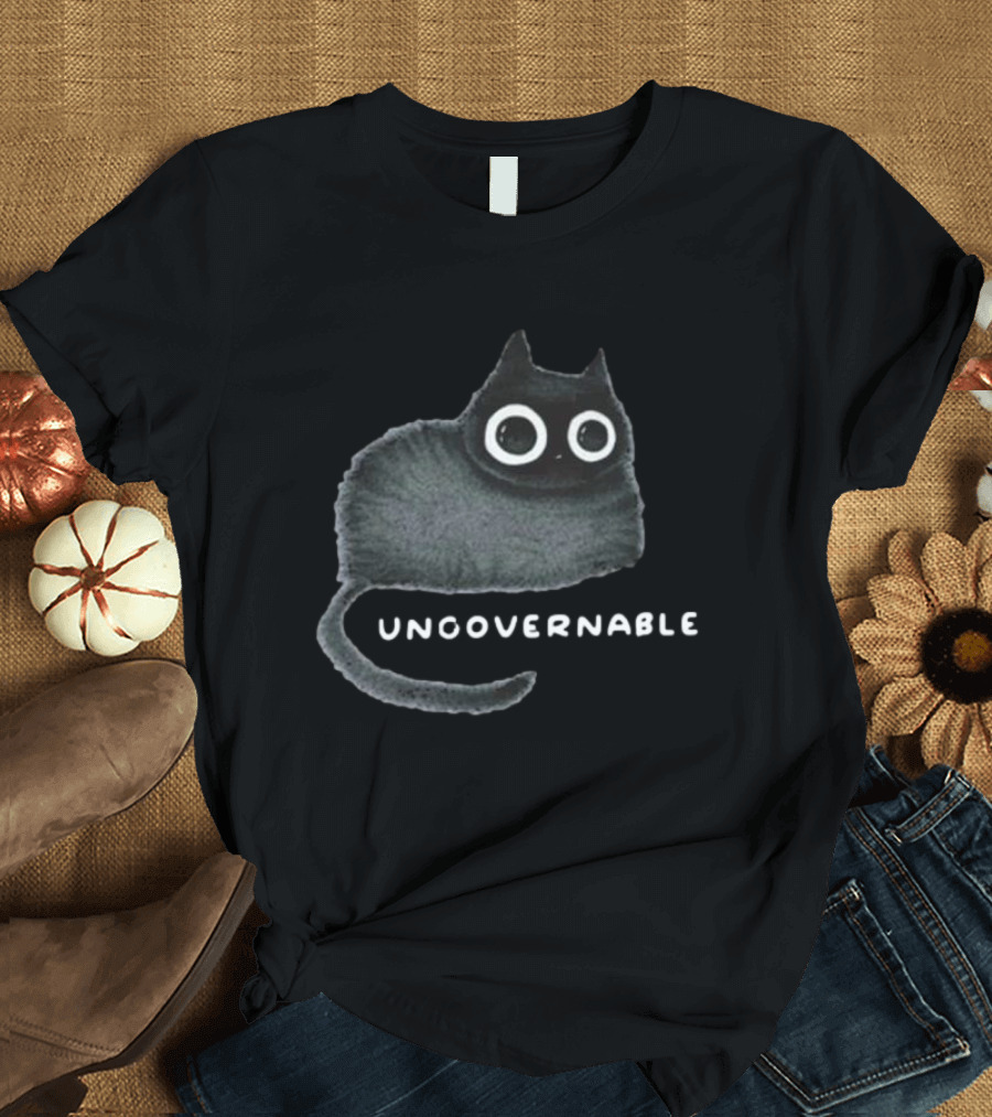 Wholesomememe Cat Ungovernable T-Shirt