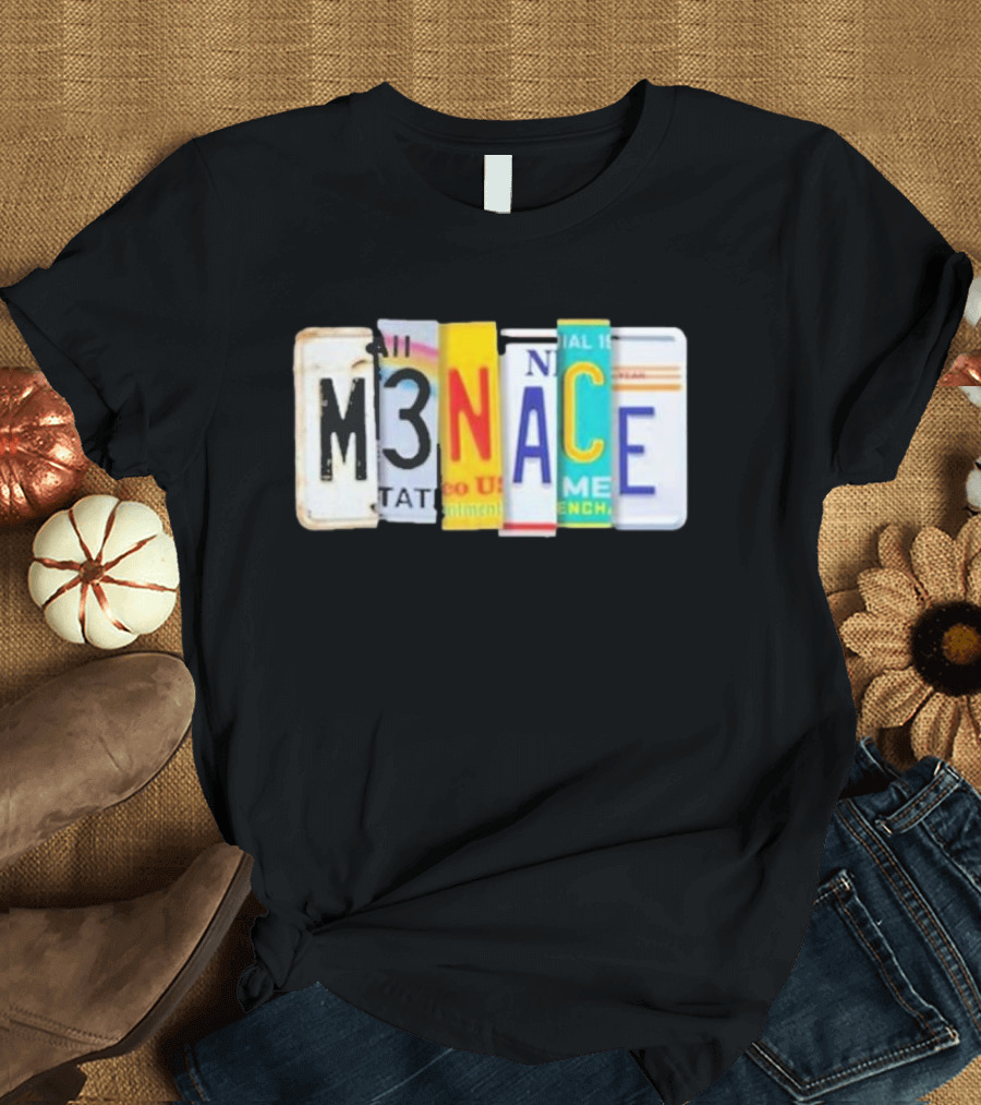 Kanel Joseph 2024 M3NACE License Plate T-Shirt