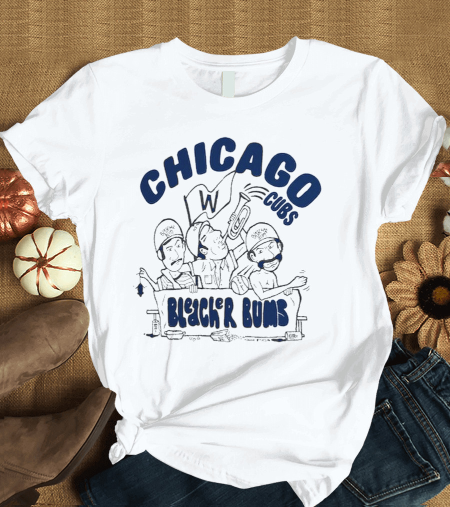 Chicago Cubs Bleacher Bums Tri-Blend T-Shirt
