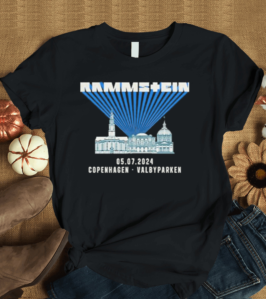 Rammstein Copenhagen Valbyparken 05.07.2024 Tour T-Shirt