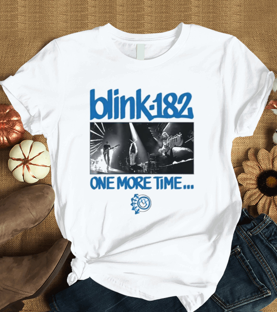 Blink-182 One More Time Concert Photo T-Shirt