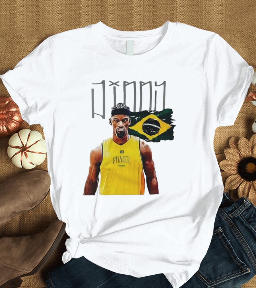 Jimmy Brasil Vibe Neymar Brazil Team T-Shirt