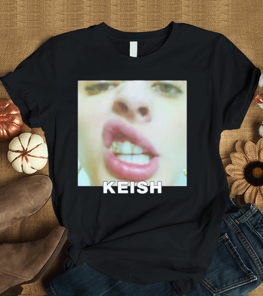 KEISH Littlekeish Keish Grilling Face Expression T-Shirt