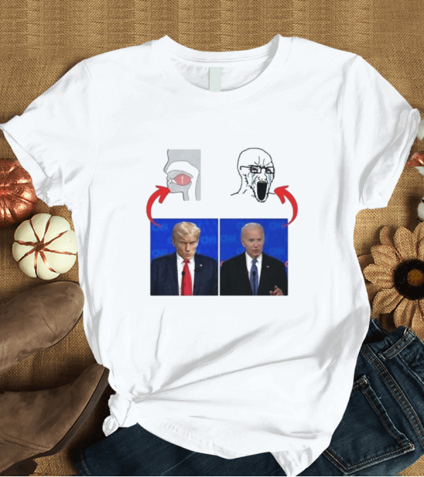T-Shirt: Trump Vs Biden Meme Edition T-Shirt Trump Vs Biden Meme Edition T-Shirt