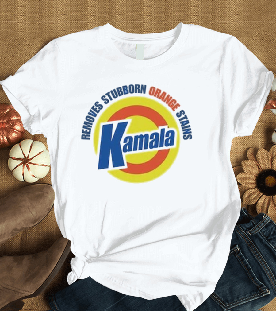 Kamala Removes Stubborn Orange Stains Vote for Her T-Shirt