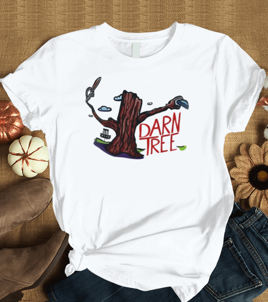 Big Cat Banging Chains Darn Tree T-Shirt