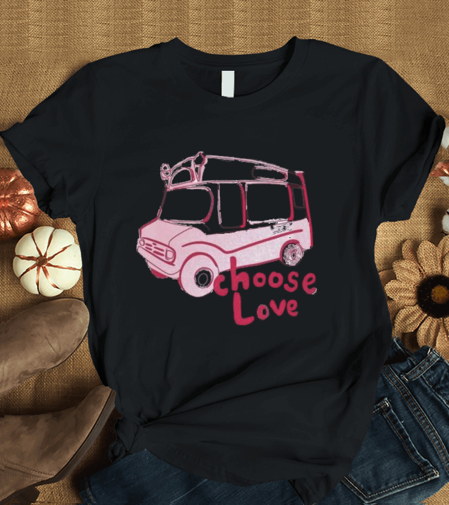 Choose Love Ice Cream Van T-Shirt