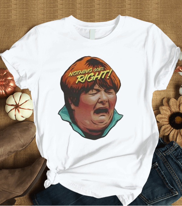 T-Shirt: Nordacious Nothing Goes Right Scream Face T-Shirt Nordacious Nothing Goes Right Scream Face T-Shirt