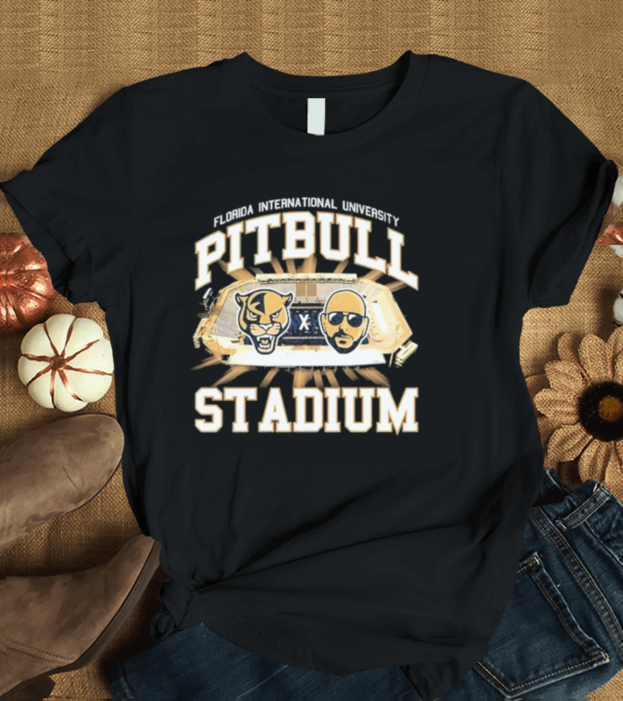 Florida International University Pitbull Stadium Concert T-Shirt