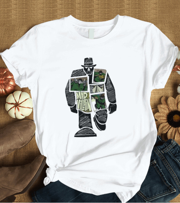 T-Shirt: MF DOOM Madvillain Comic Style Striking T-Shirt MF DOOM Madvillain Comic Style Striking T-Shirt