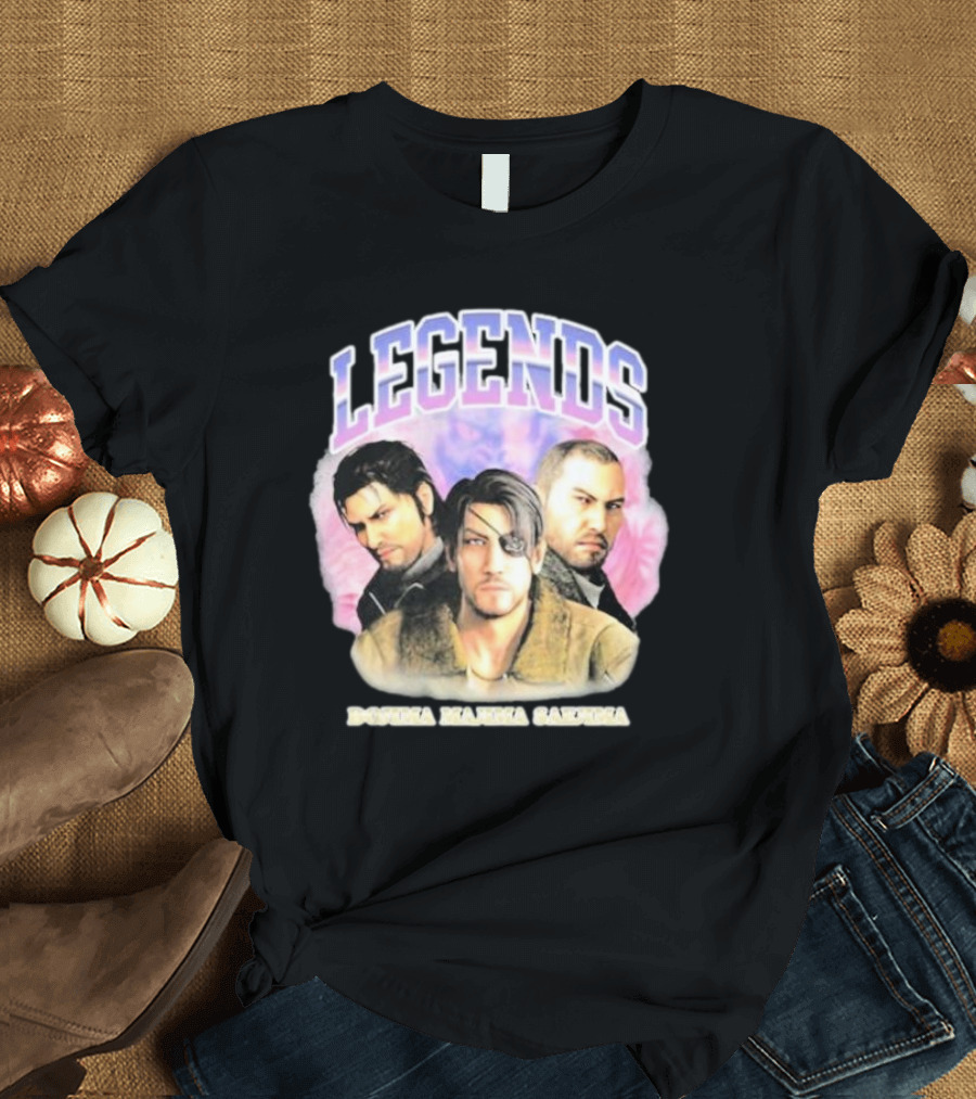 Legends Dojima Majima Saejima Yakuza Series Icons T-Shirt