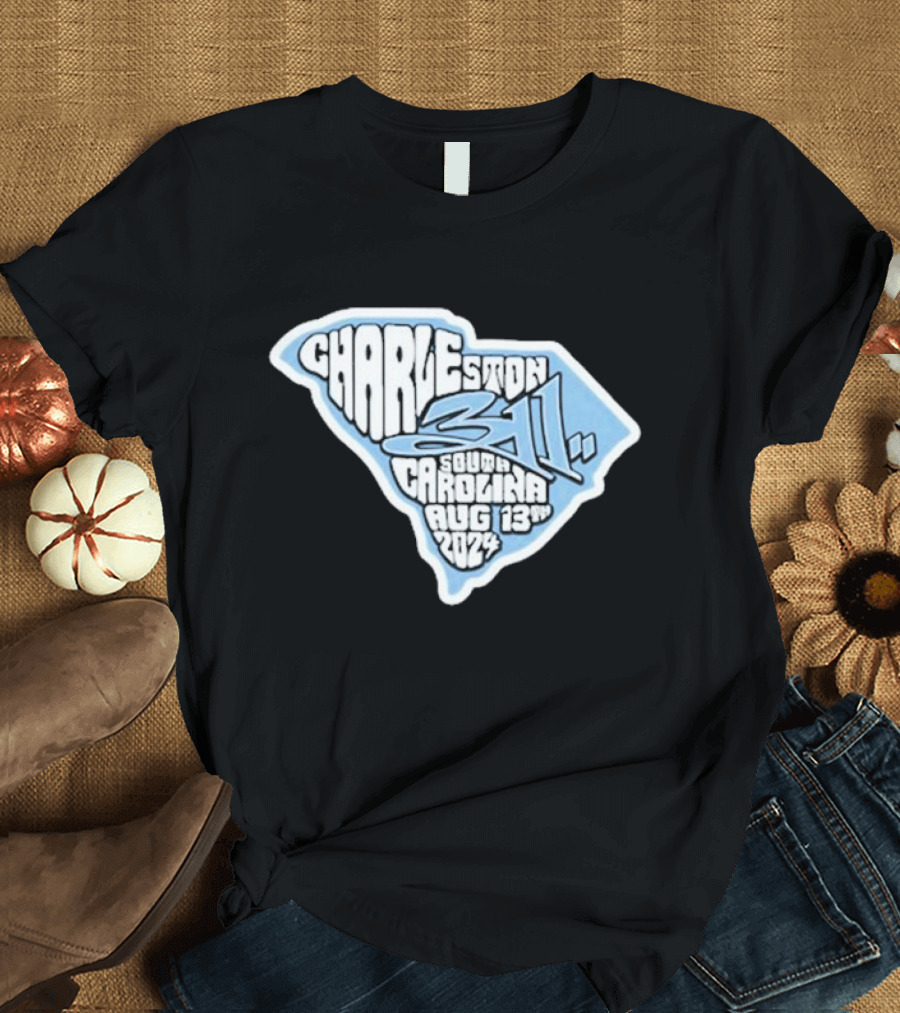 311 South Carolina Charleston August 13 T-Shirt