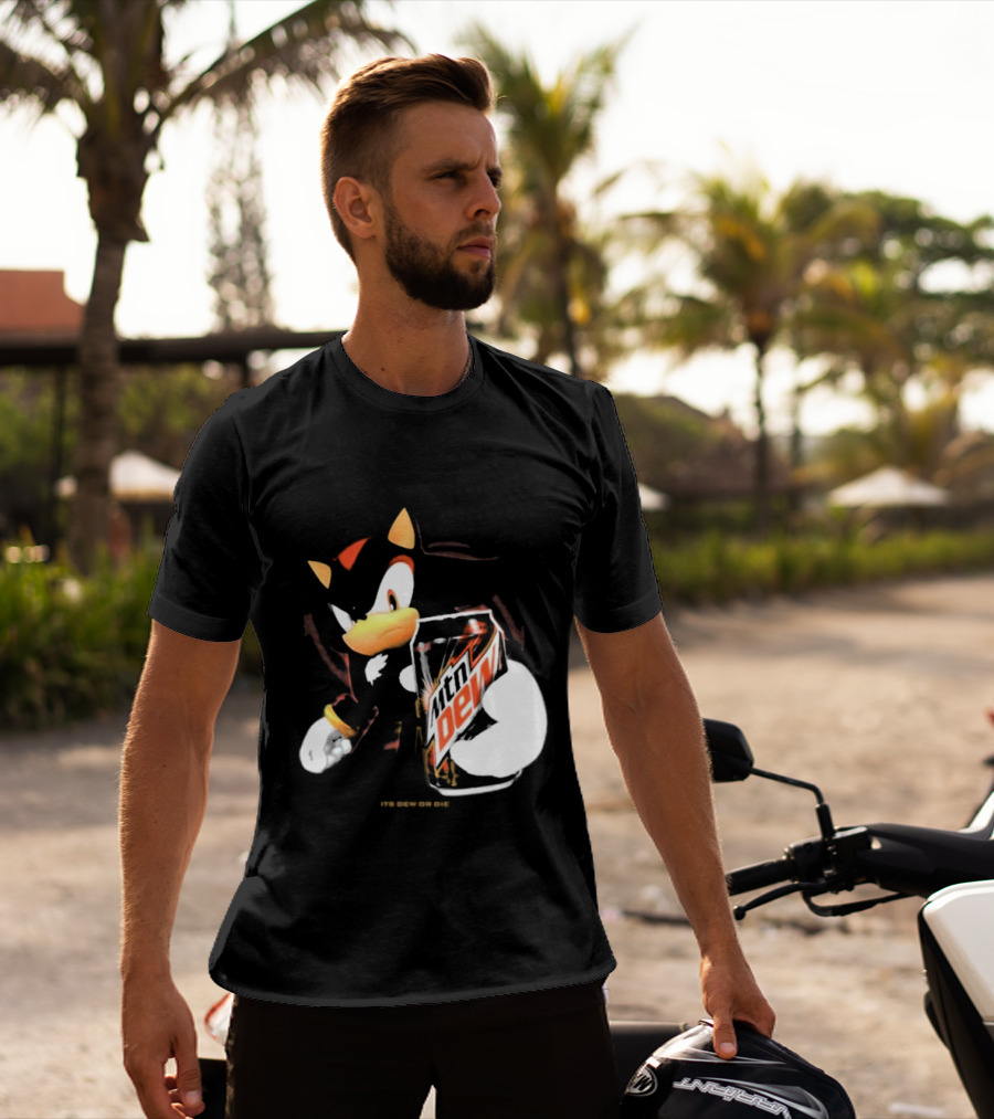 Mamono World Code Ultimate Its Mtn Dew Or Die Featuring Shadow T-Shirt