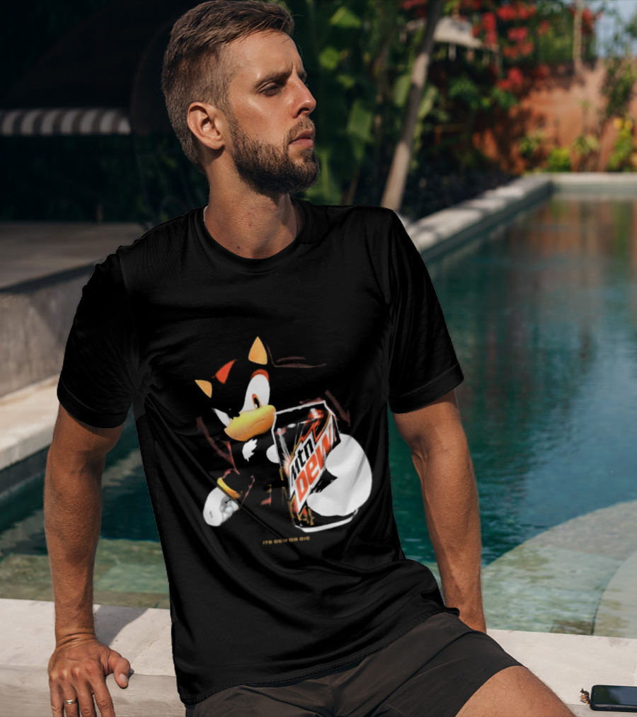 Mamono World Code Ultimate Its Mtn Dew Or Die Featuring Shadow T-Shirt