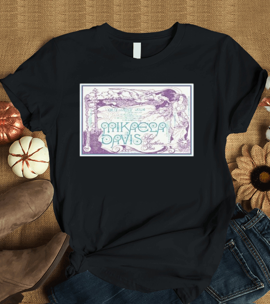 Mikaela Davis Out West 2024 Tour Featuring Southern Star T-Shirt