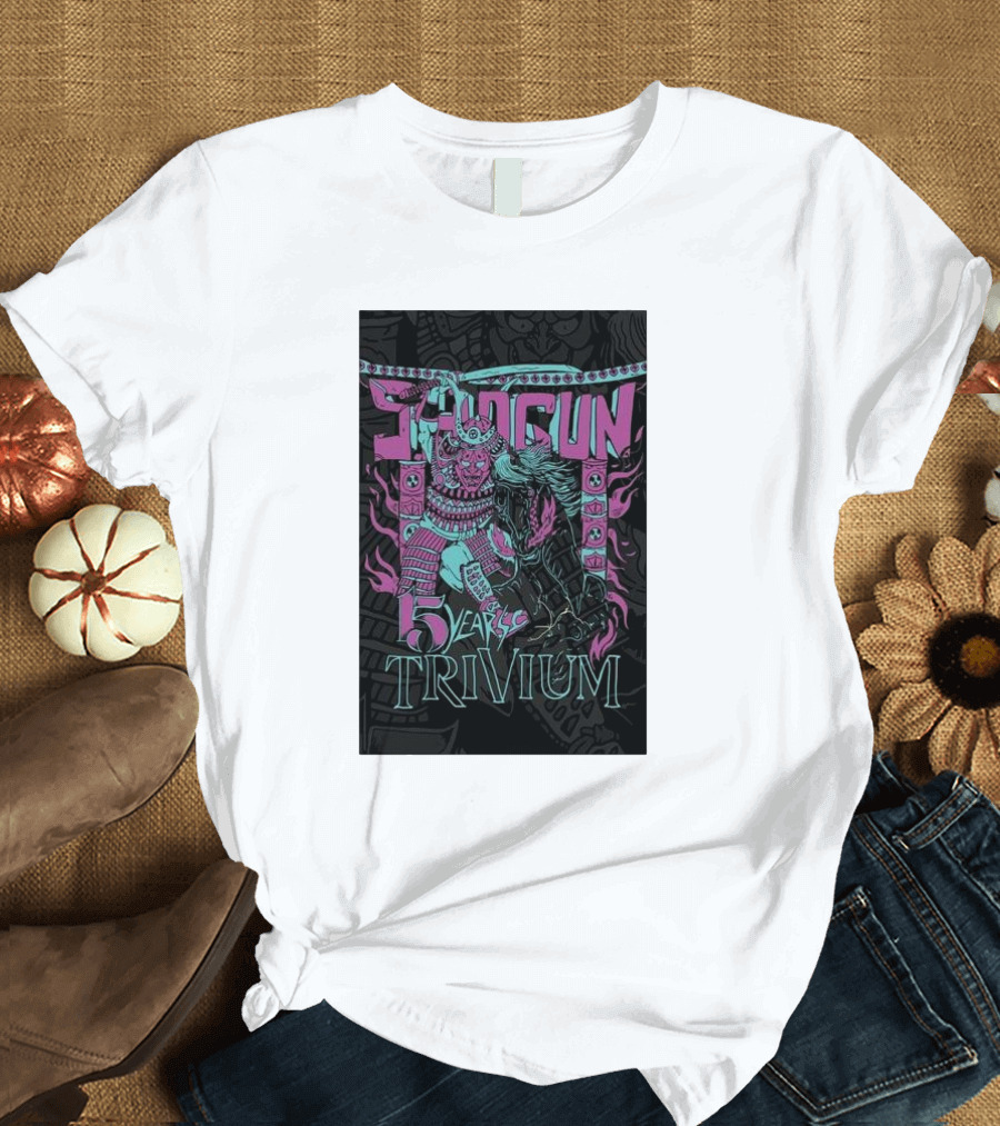 Shogun 15 Years Trivium Sumo Warrior T-Shirt