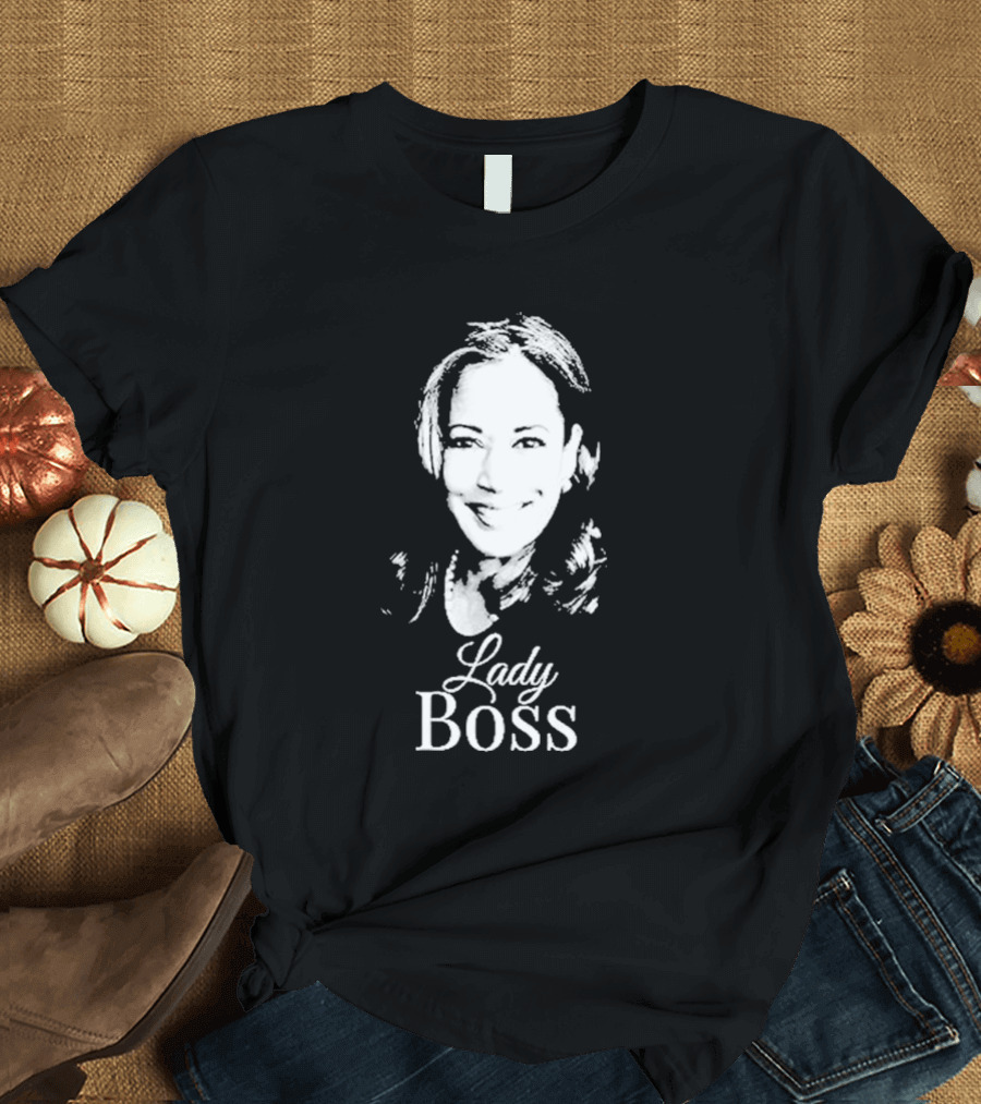 Kamala Harris Lady Boss T-Shirt