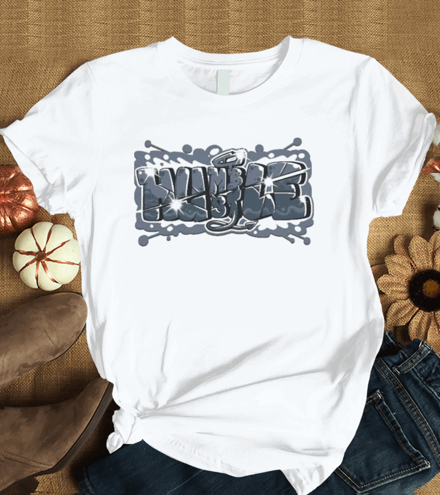 Humbled Hustles Dunkare Low Diffused Blue 11s T-Shirt
