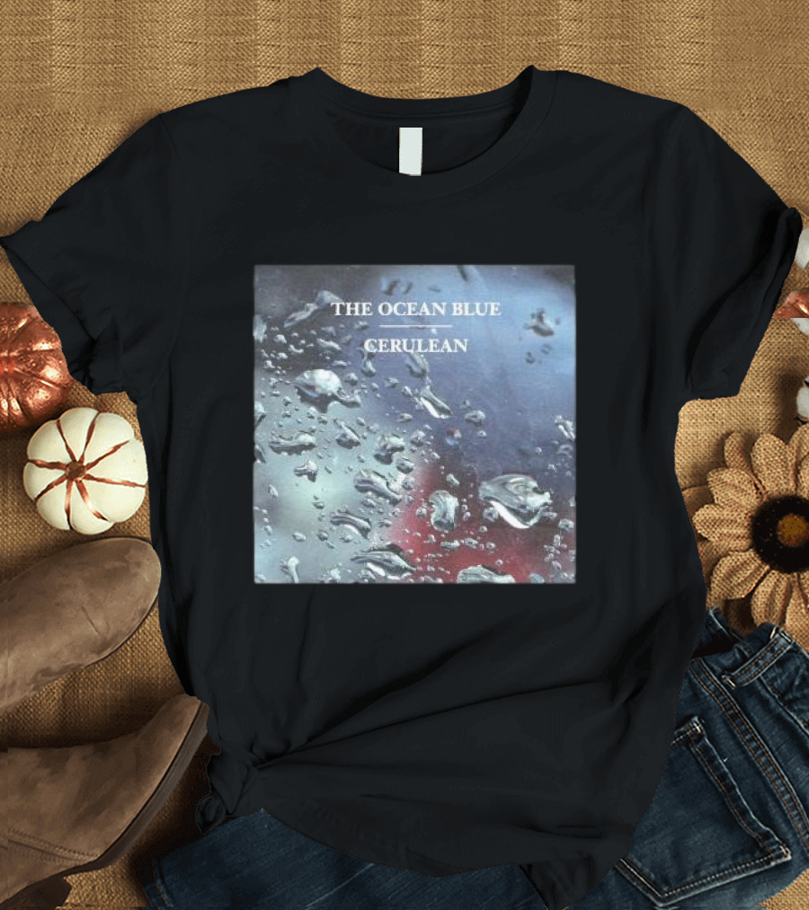 THE OCEAN BLUE CERULEAN Rainwater Reflection T-Shirt