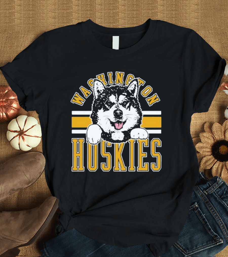 Washington Huskies King Chinook Vintage T-Shirt