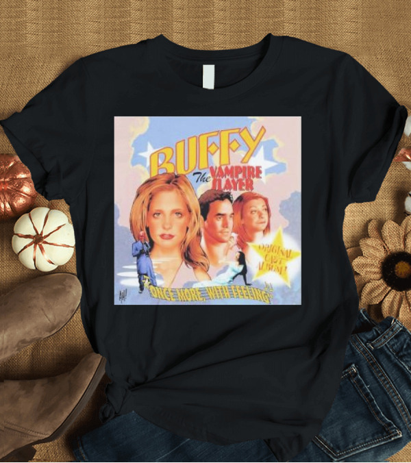 T-Shirt: Buffy the Vampire Slayer Original Cast Album Once More with Feeling T-Shirt Buffy the Vampire Slayer Original Cast Album Once More with Feeling T-Shirt