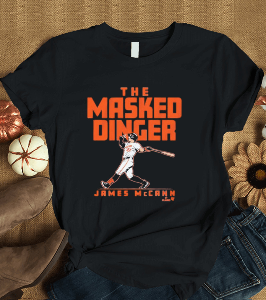James McCann The Masked Dinger Baseball Player T-Shirt