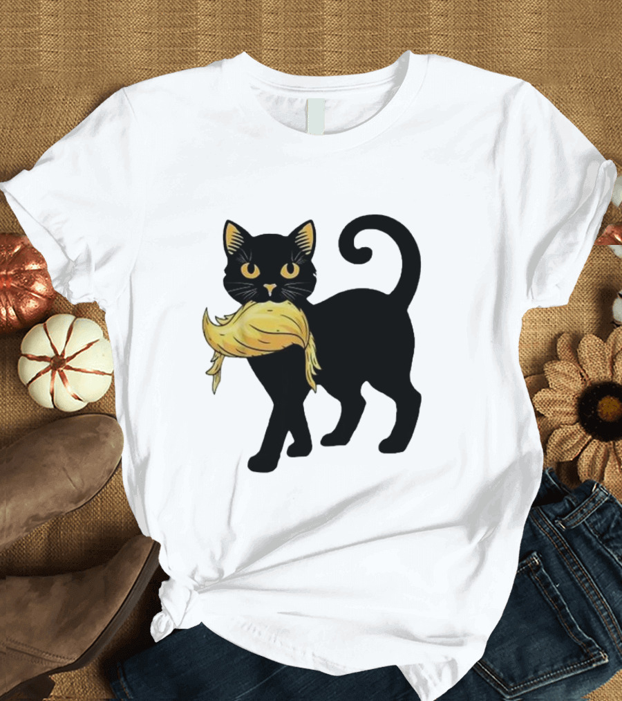 Cat Ladies Support Kamala Harris 2024 with Unique Cat T-Shirt