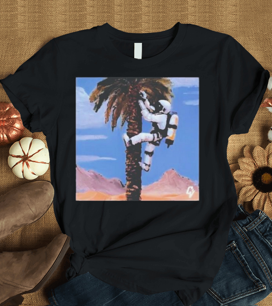 Reasonable Doubt S02 Mckinley Freeman Astronaut Climbing Palm T-Shirt