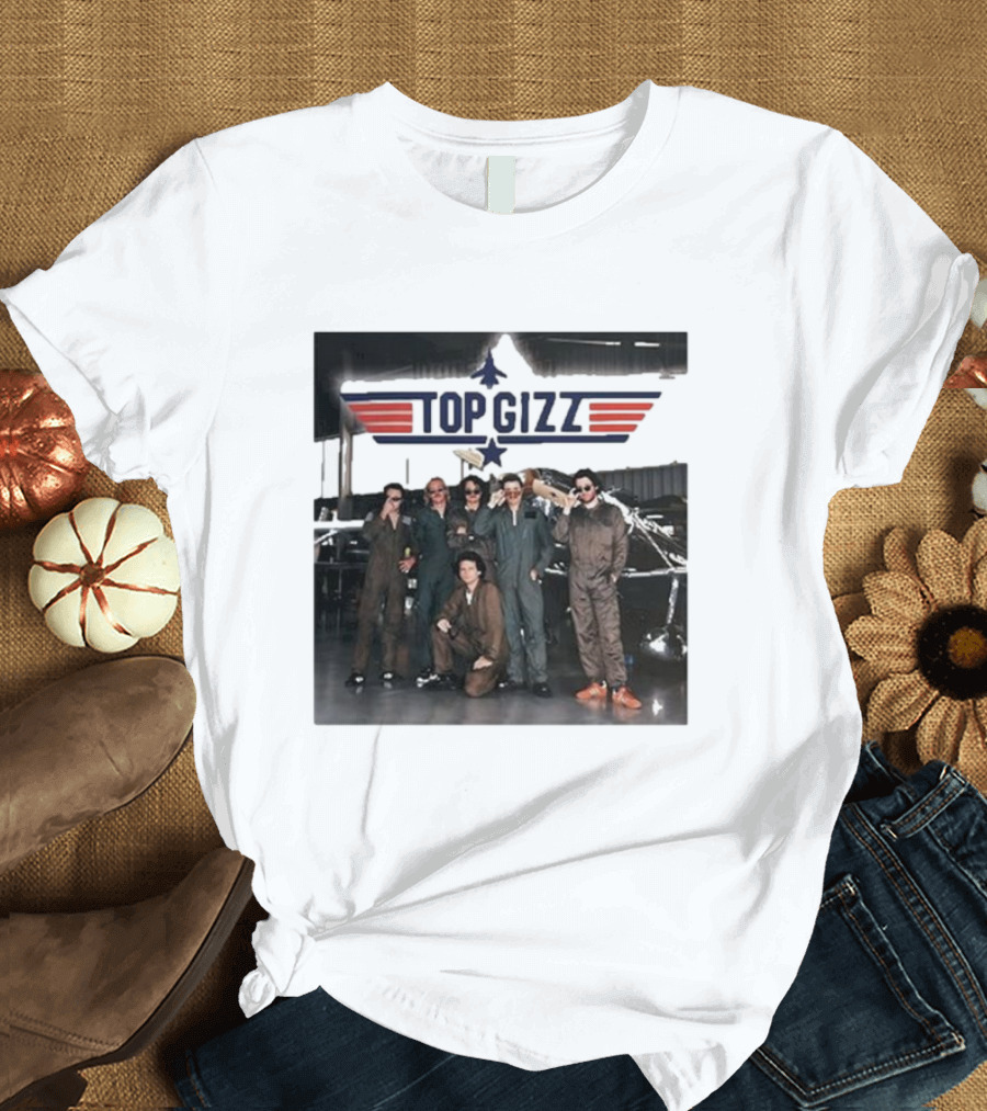 King Gizzard and the Lizard Wizard Top Gizz Aviation Group Photo T-Shirt