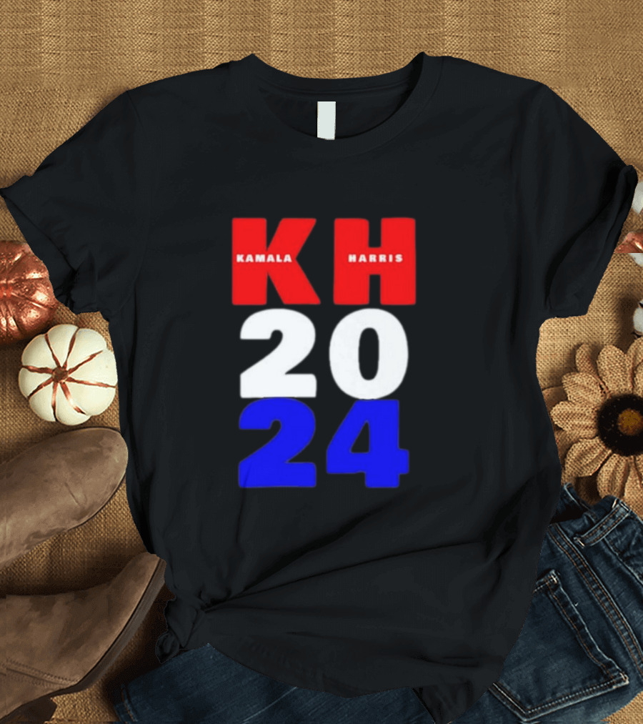 KH 2024 Kamala Harris Red White Blue T-Shirt