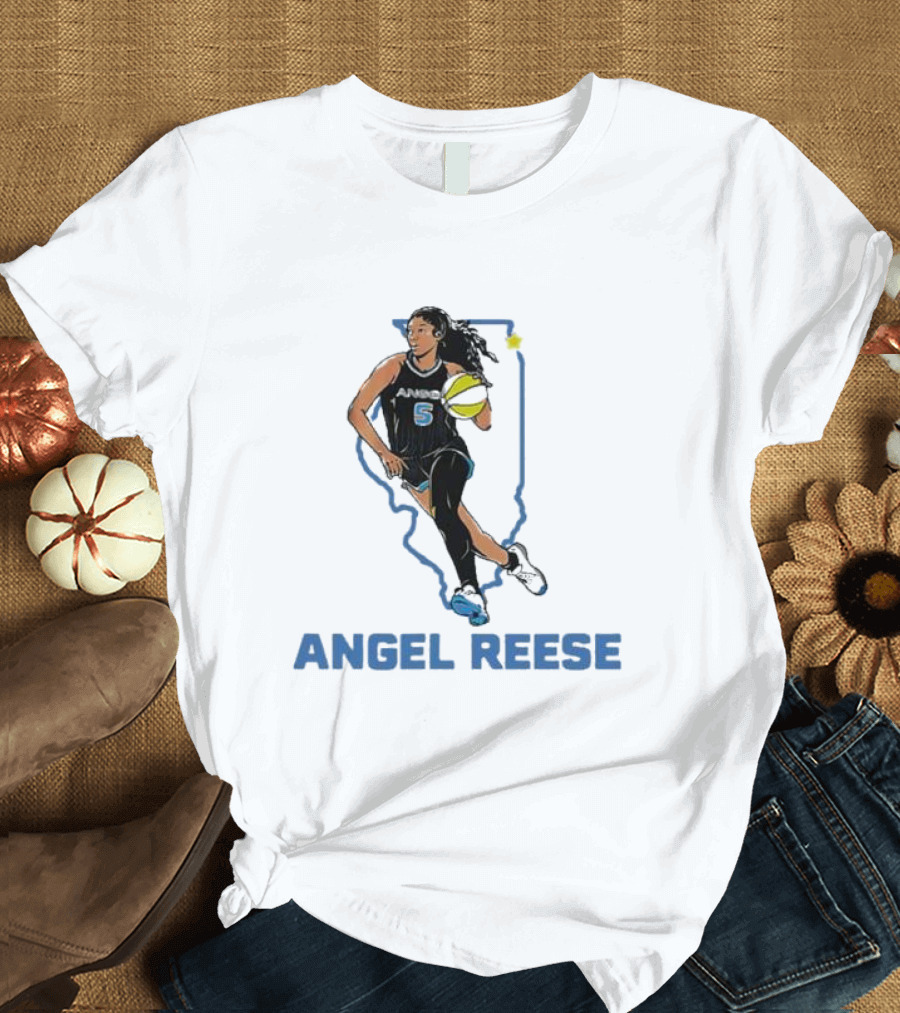 Angel Reese Most Double-doubles By A Rookie In WNBA History 5 T-Shirt