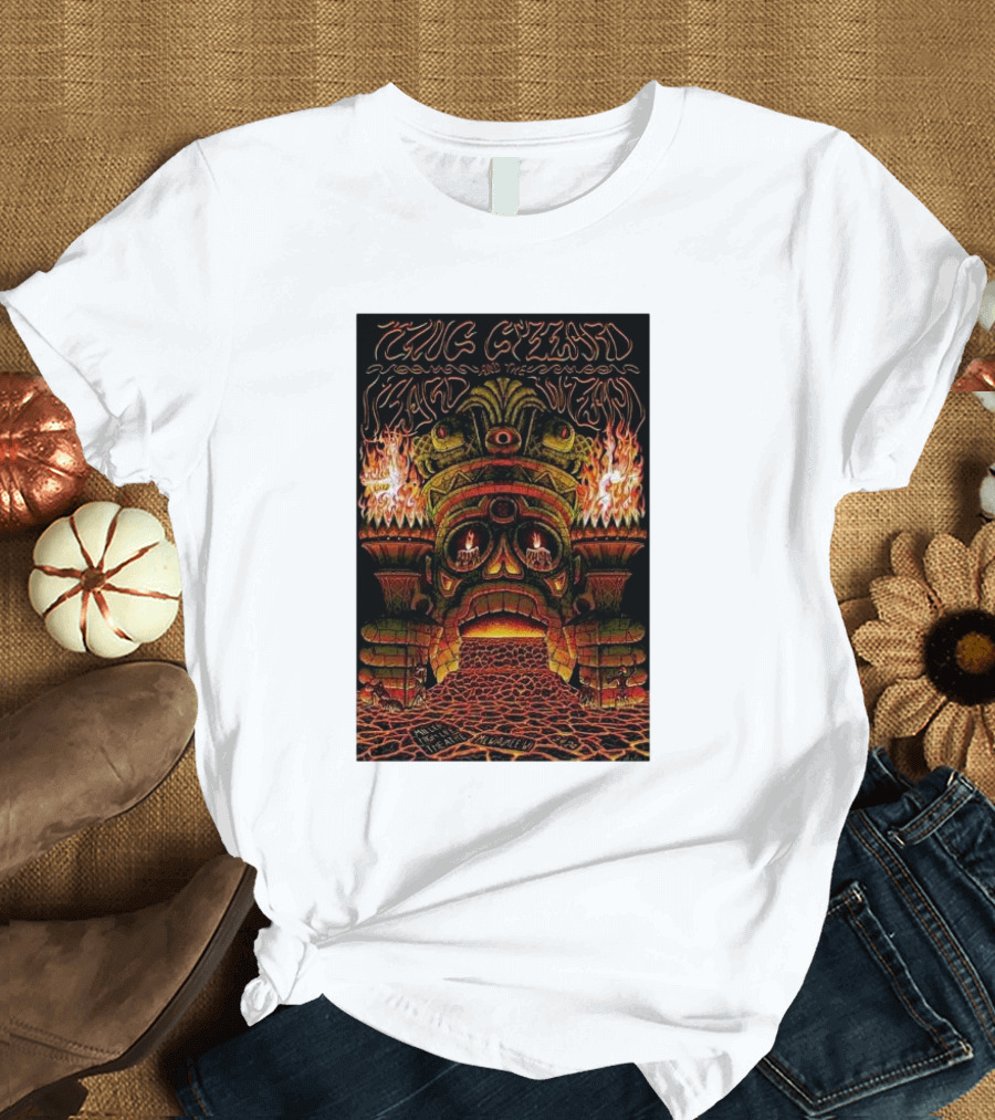 King Gizzard and the Lizard Wizard Sep 4 2024 Miller High Life Theatre Milwaukee Psychedelic Monster Portal T-Shirt