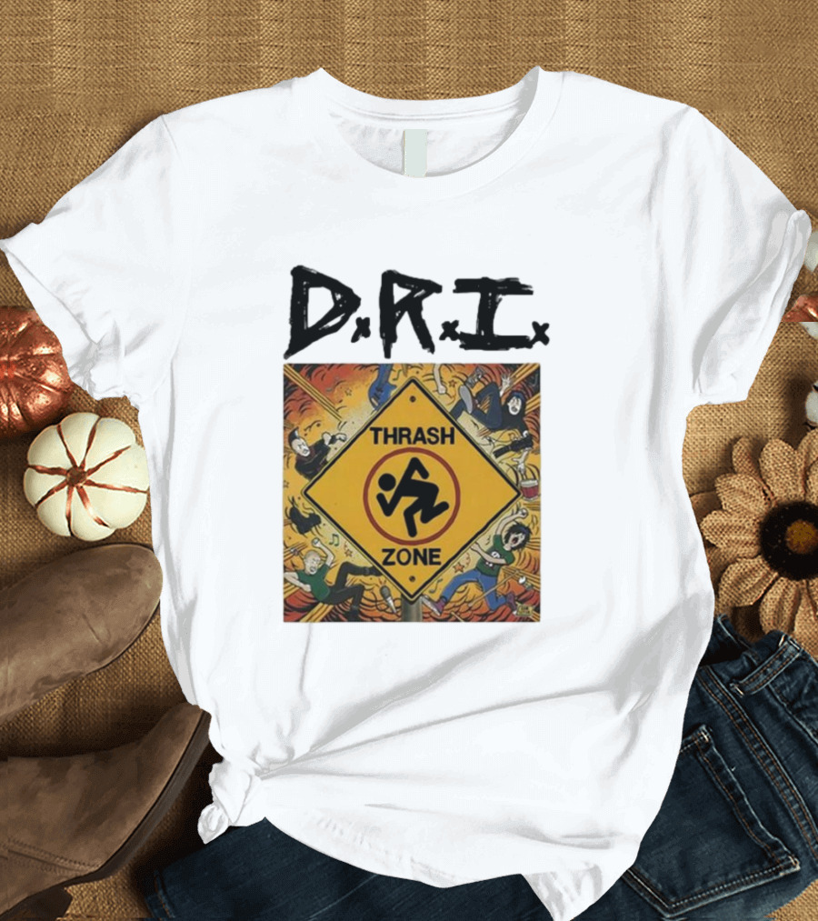 DRI Thrash Zone Texas Punk T-Shirt