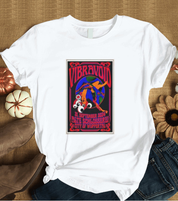 T-Shirt: Vibravoid 21 September 2024 Alte Schlosserei City of Wuppertal T-Shirt Vibravoid 21 September 2024 Alte Schlosserei City of Wuppertal T-Shirt