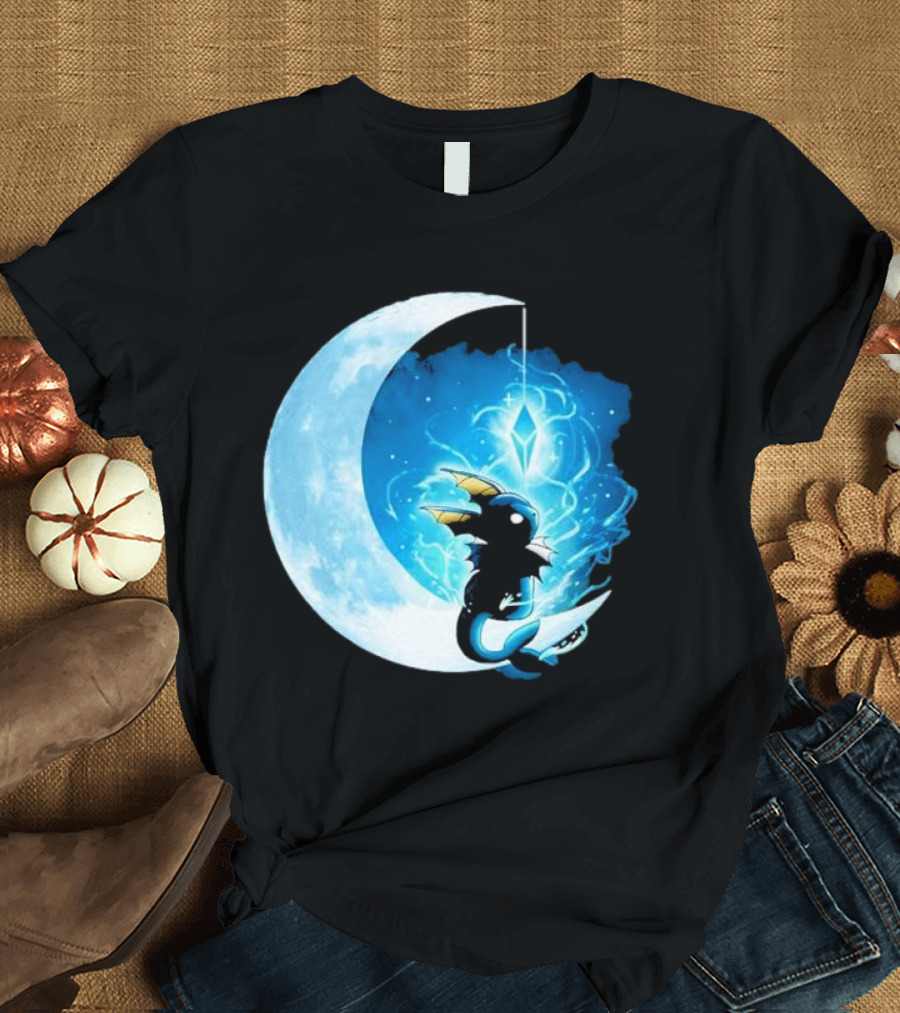 Water Stone Moon Dragon Vallina84 T-Shirt