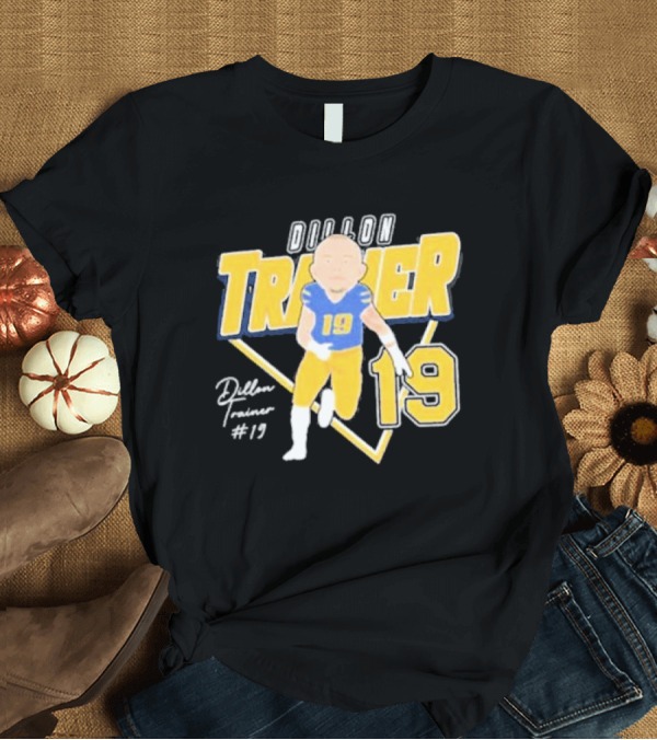 T-Shirt: Dillon Trainer 2024 Delaware Linebacker #19 Signature Football T-Shirt Dillon Trainer 2024 Delaware Linebacker #19 Signature Football T-Shirt