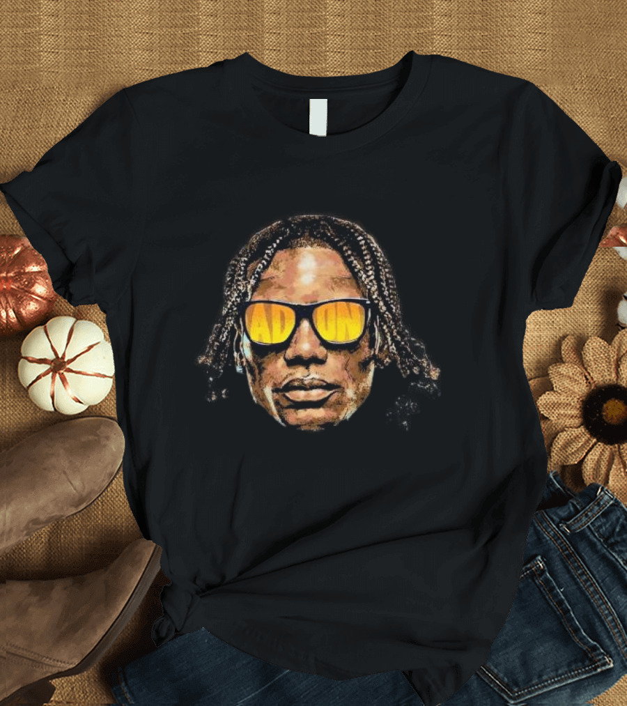 Adon Sunglasses Portrait Bold College T-Shirt