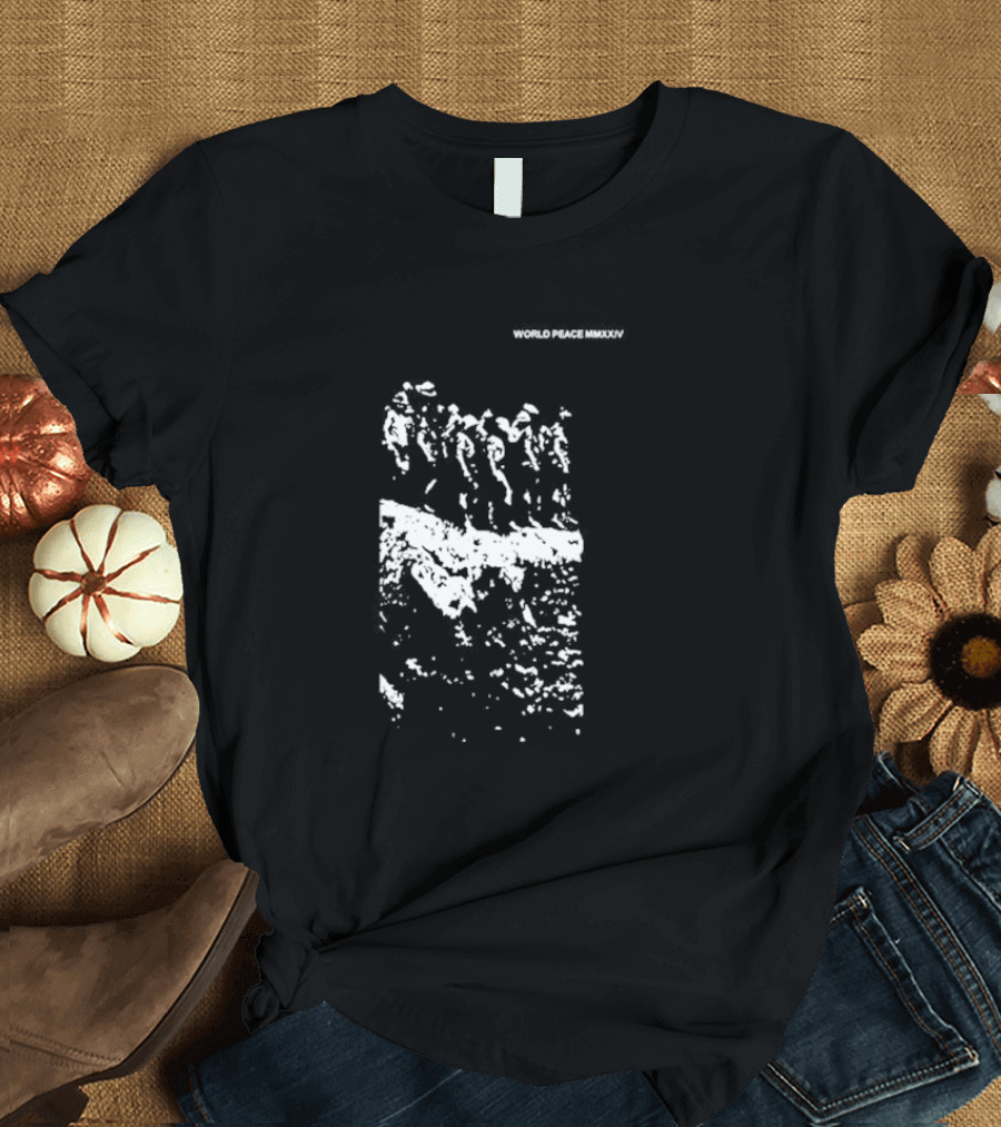 WORLD PEACE MMXXIV Pilgrimage Journey Unity T-Shirt